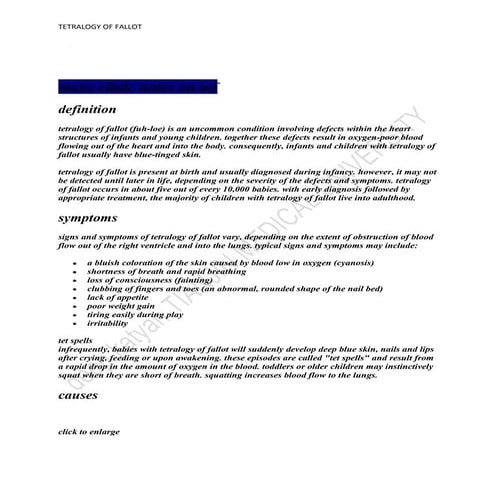 Mayo Clinic Notes On Tof