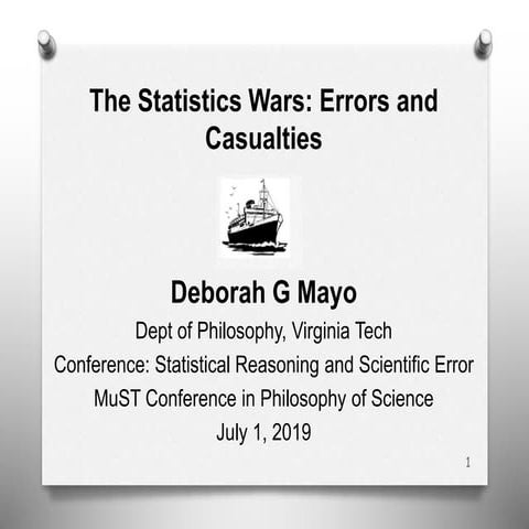The Statistics Wars: Errors and Casualties