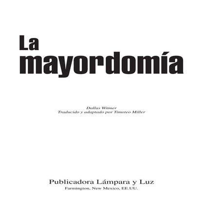 Mayordomia 2 pdf