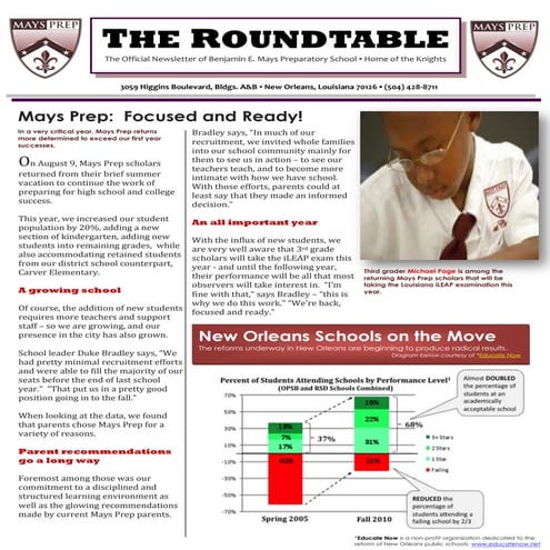 Mays prep the roundtable issue vii