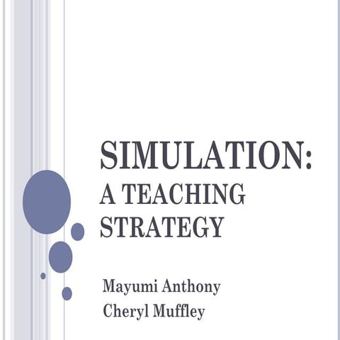 Mayumi & cheryl  simulation strategy
