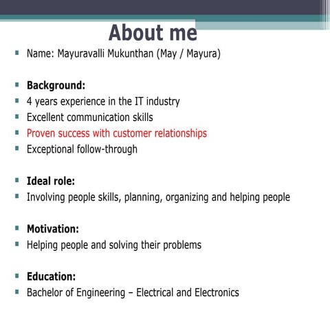 Mayuravalli Resume