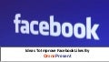 Ideas To Improve Facebook Likes