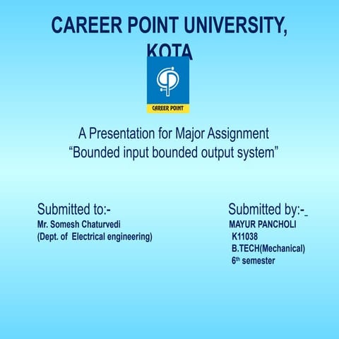 K11038 Mayur control ppt