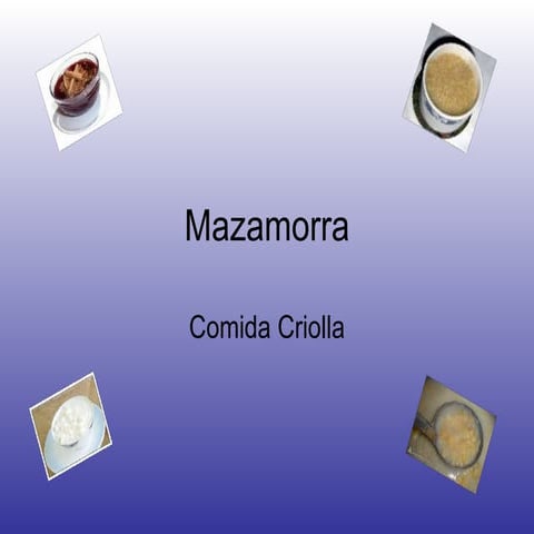 Mazamorra Juan Cruz Smith