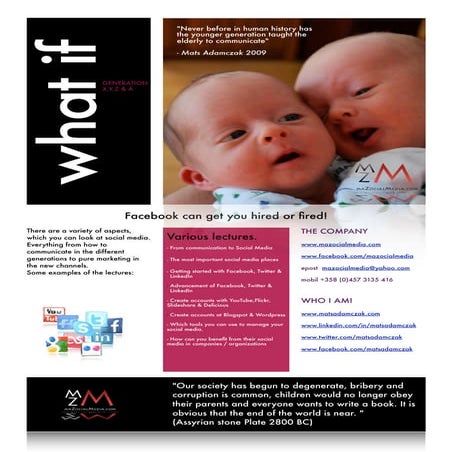 Mazocialmedia flyer english
