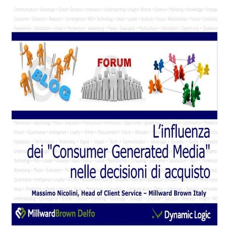 L’influenza dei Consumer Generated Media