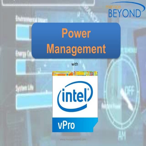 Power Management using Intel vPro