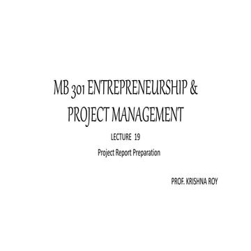MB 301 ENTREPRENEURSHIP & PROJECT MANAGEMENT  19.pptx