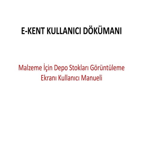 Mb52  depo stokları görüntüleme ekranı