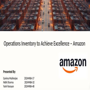 MBA-17, 32, 48 amazon inventoy.     Management