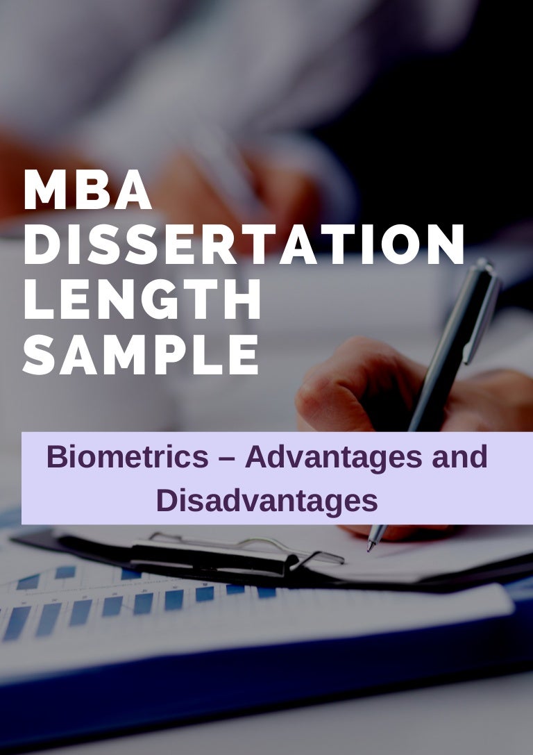 Dissertation in mba
