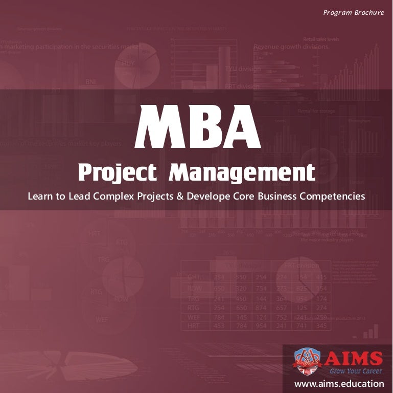 MBA Project Management Degree