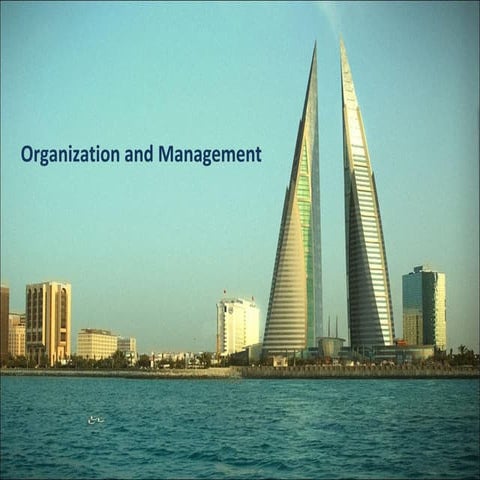 Managment and organization