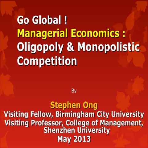 Mba1014 oligopoly & monopolistic competition 250513