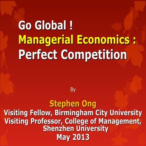 Mba1014 perfect competition 180513