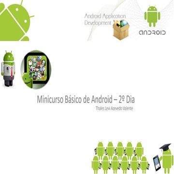 Minicurso de Android Básico I - Dia 2