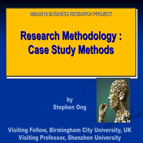 Mba2216  business research week 4   case study 0613