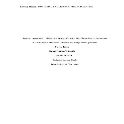 FX Risk Aversion in International Investments