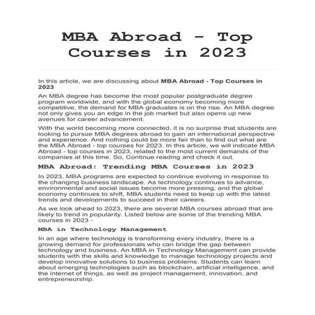MBA Abroad.docx