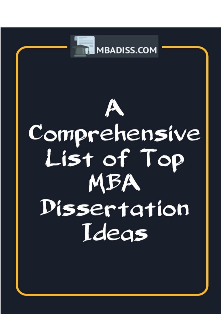 Buy dissertation mba