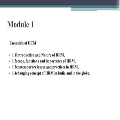 mba HRM ppt.ppt human resource management ppt | PPT