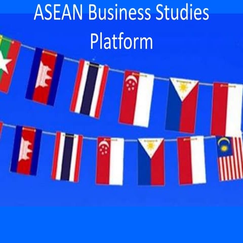 MBA in ASEAN Busniess Concept