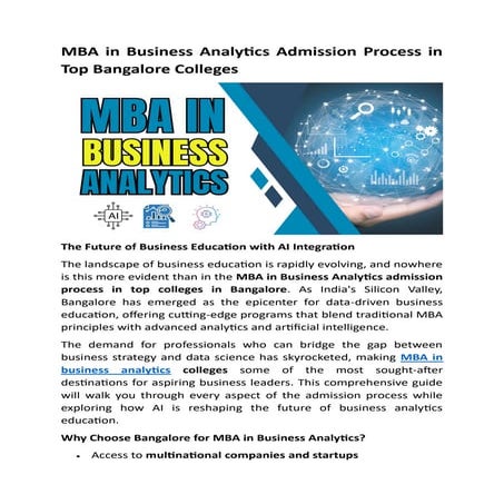 MBA in Business Analytics Admission Process in Top Bangalore Colleges.pdf