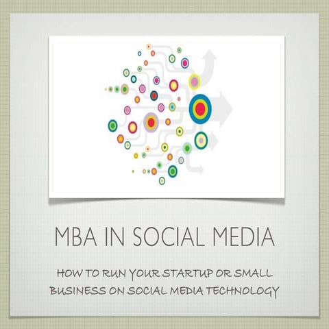 MBA in Social Media by @JoeyShepp of @Earthsite