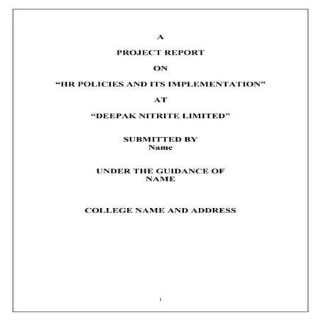 MBA Project Report On HR (1).pdf