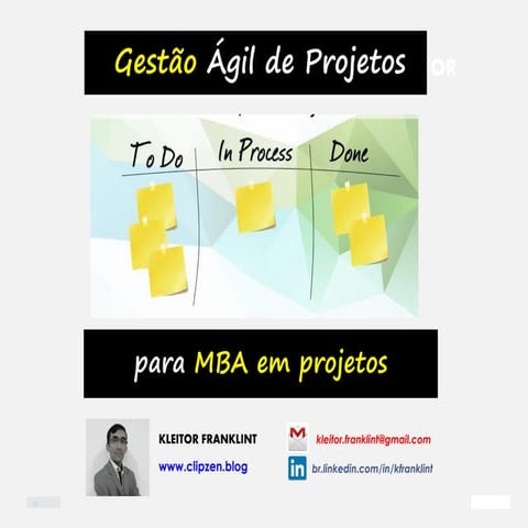 MBA em projetos - Gestao Ágil