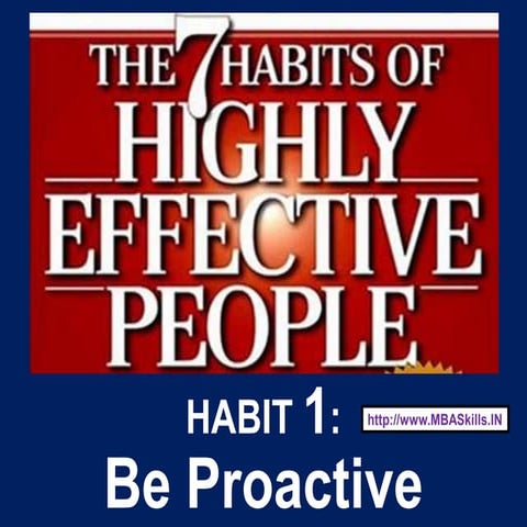 (MBASkills.IN) The 7 Habbits of Highly Effective People