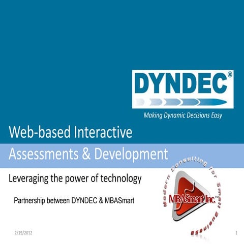 MBASmart - DYNDEC Assessment Partner