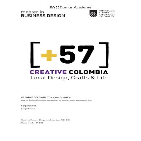 [+57] Creative Colombia (Disseration)