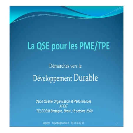 M Begin SQOP09 AFEIT