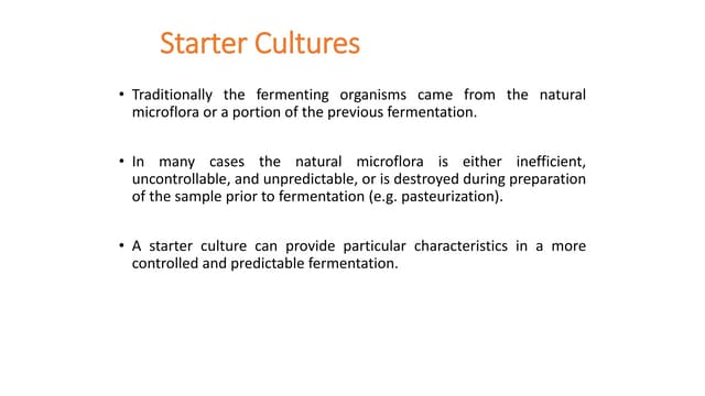 Starter culture
