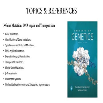 Mutation and its types | PPTX
