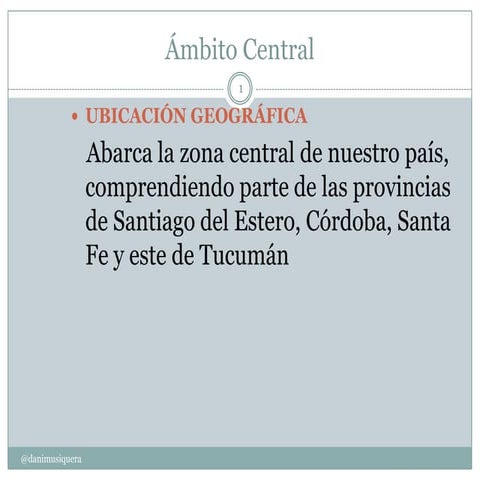 Ámbito Central