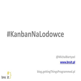 Kanban na lodówce