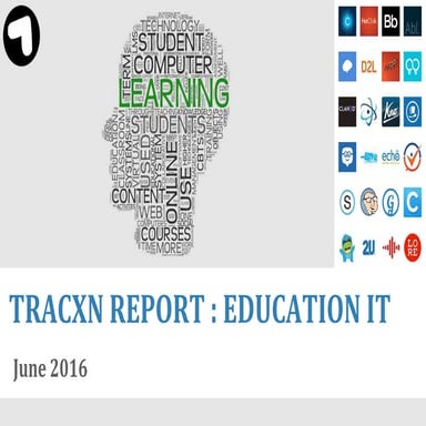 Tracxn Report: Education IT Landscape June 2016