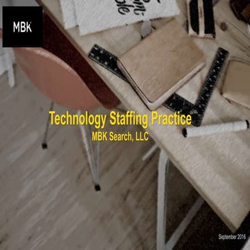 Mbk technology staffing practice enterprise integration