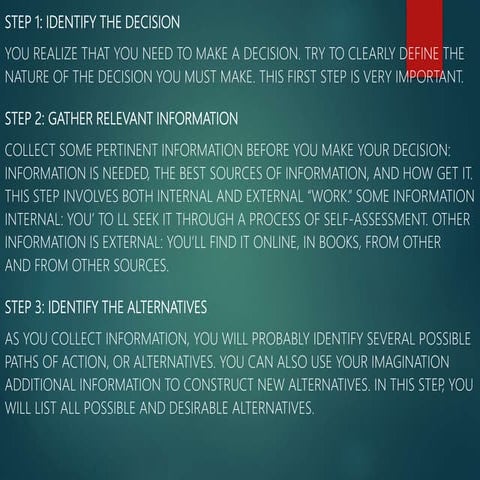 MANAGEMENT BY UNDAMENTAL