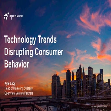 MBO15 Presentation: Kyle Lacy, OpenView Ventures