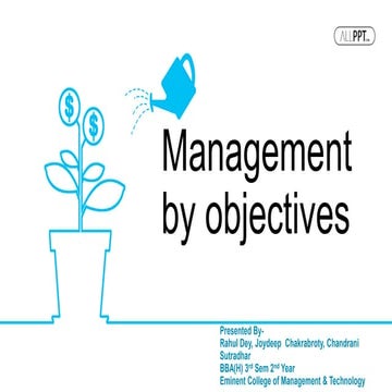 Management By Objectives 