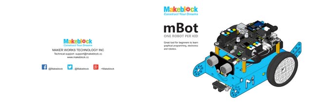 Makeblock mBot User Manual (Engligh...