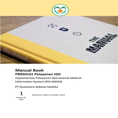 Manual Book PBRS0101 Pelayanan IGD