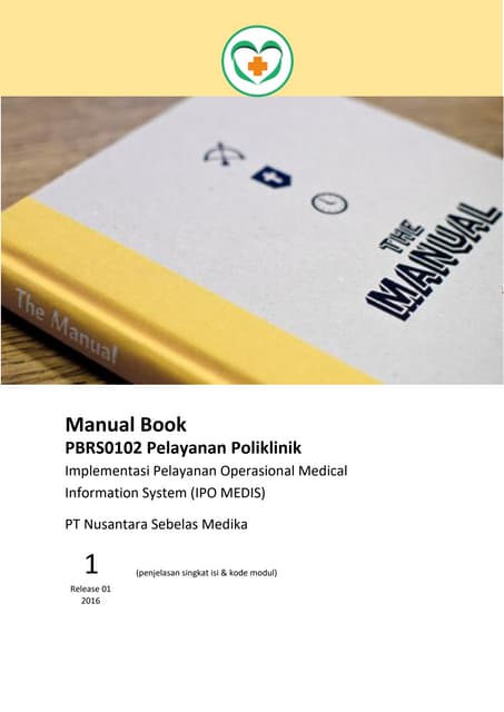 Manual Book PBRS0102 Pelayanan Poli...