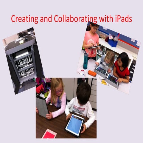 Elementary iPad ideas
