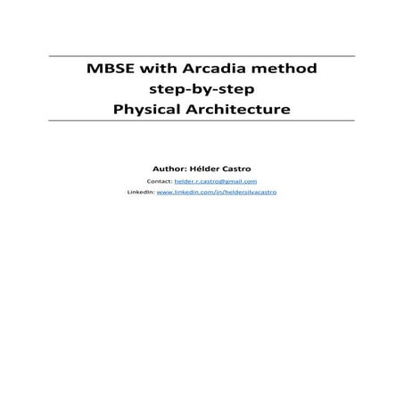 MBSE with Arcadia method step-by-step Physical Architecture.pdf
