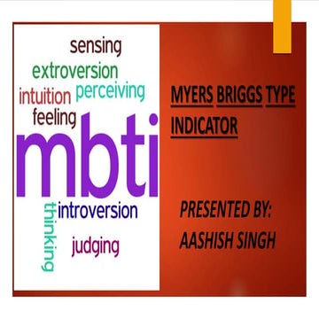 Myers-Briggs Type Indicator